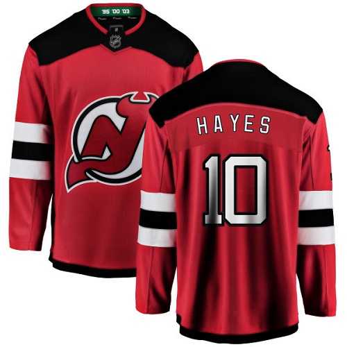 Kinder New Jersey Devils Eishockey Trikot Jimmy Hayes #10 Breakaway Rot Fanatics Branded Heim